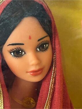 Barbie Doll India 1981 Dolls of The World 3897 In Box Mattel Complete NRFB